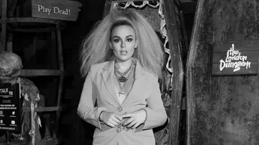 Talia Storm at London Dungeon Home of Halloween Launch Night